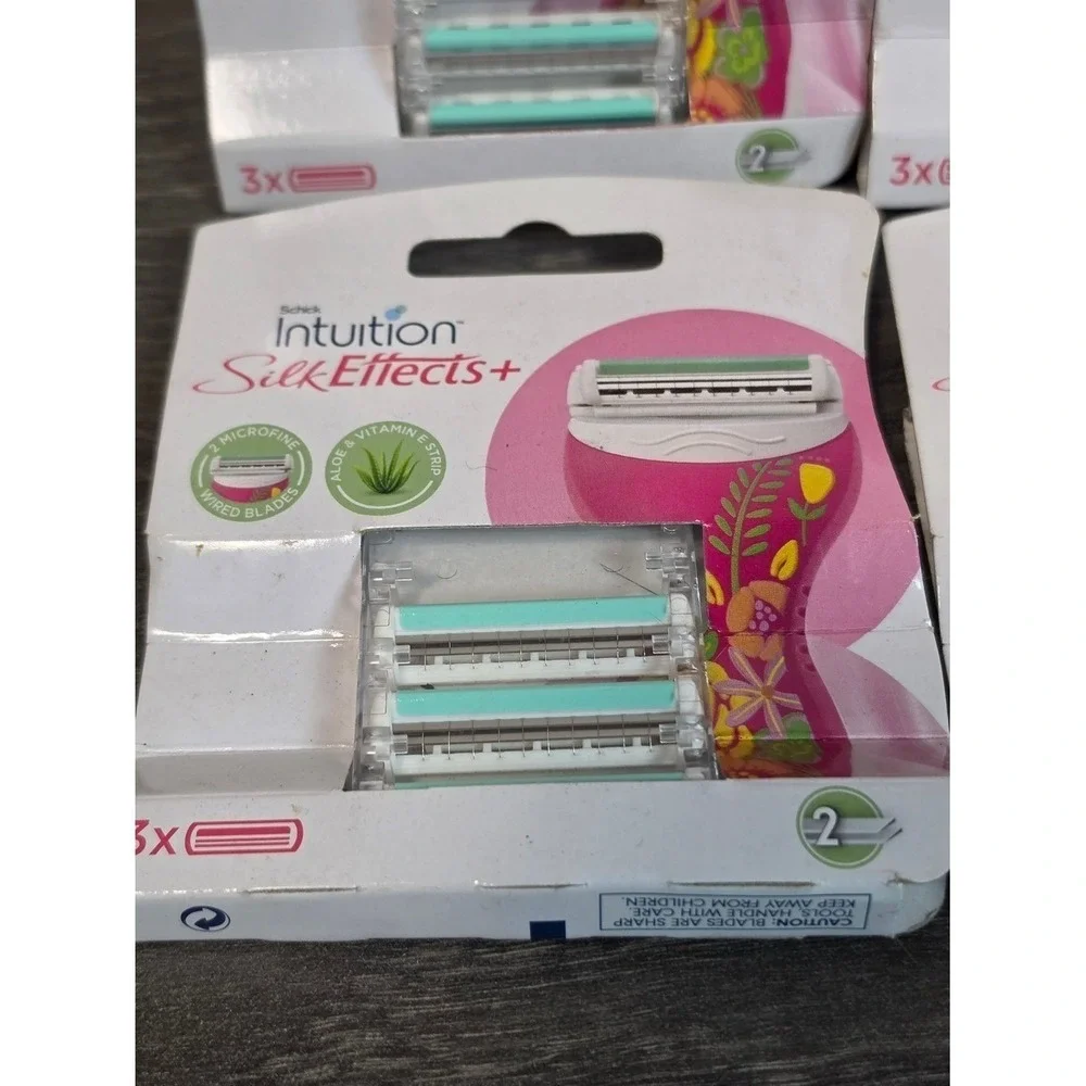 Schick Intuition Silk Effects+ Replacement Cartridges - 4 pack